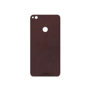 MAHOOT Matte-Dark-Brown-Leather Cover Sticker for Honor 8 Lite