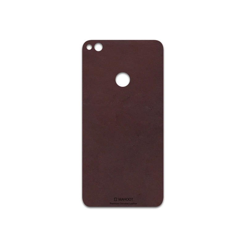 برچسب پوششی ماهوت مدل Matte-Dark-Brown-Leather مناسب برای گوشی موبایل آنر 8 Lite