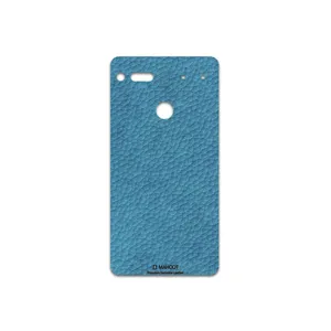 MAHOOT Blue-Leather Cover Sticker for Essential PH-1