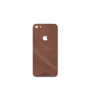 MAHOOT Matte-Natural-Leather Cover Sticker for apple iPhone 5