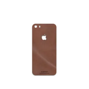 MAHOOT Matte-Natural-Leather Cover Sticker for apple iPhone 5s