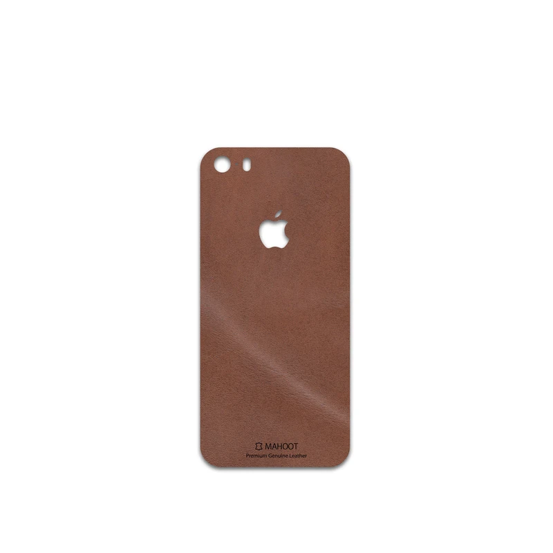 برچسب پوششی ماهوت مدل Matte-Natural-Leather مناسب برای گوشی موبایل اپل iPhone SE