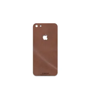 MAHOOT Matte-Natural-Leather Cover Sticker for apple iPhone 5c