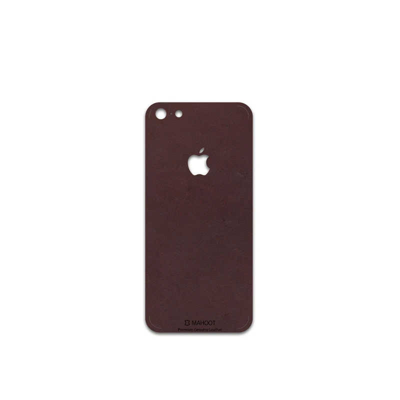 برچسب پوششی ماهوت مدل Matte-Dark-Brown-Leather مناسب برای گوشی موبایل اپل iPhone 5c
