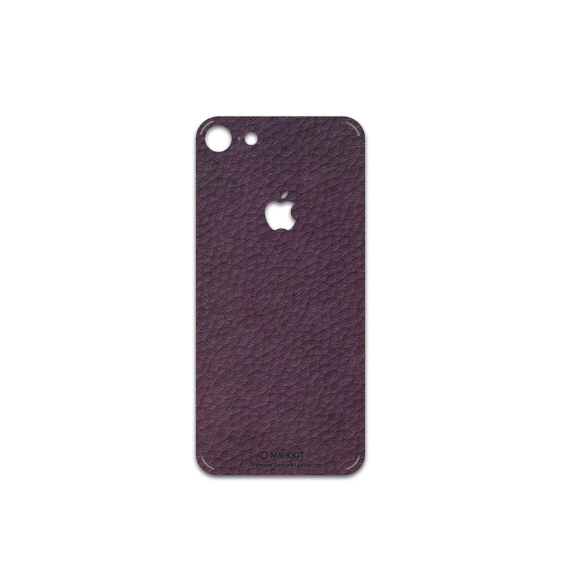 برچسب پوششی ماهوت مدل Purple-Leather مناسب برای گوشی موبایل اپل iPhone 7