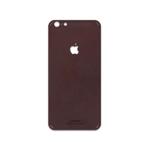 MAHOOT Matte-Dark-Brown-Leather Cover Sticker for apple iPhone 6 Plus