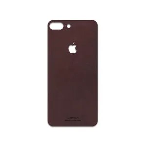 MAHOOT Matte-Dark-Brown-Leather Cover Sticker for apple iPhone 7 Plus