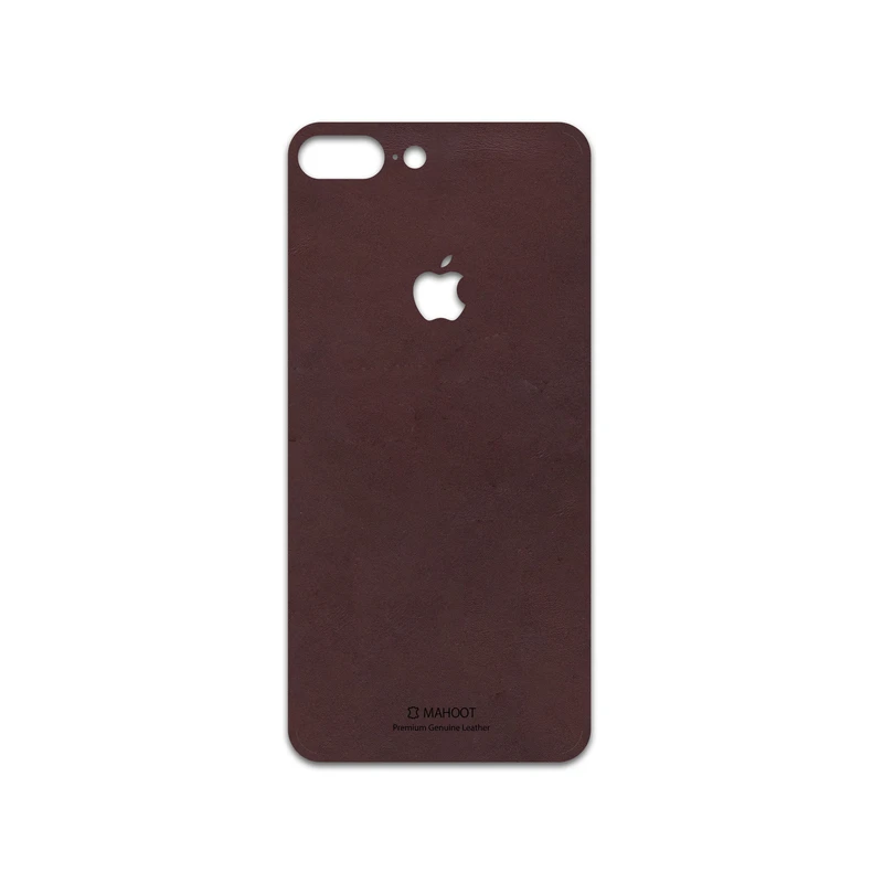برچسب پوششی ماهوت مدل Matte-Dark-Brown-Leather مناسب برای گوشی موبایل اپل iPhone 7 Plus