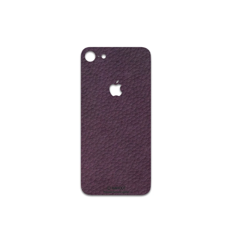برچسب پوششی ماهوت مدل Purple-Leather مناسب برای گوشی موبایل اپل iPhone 8