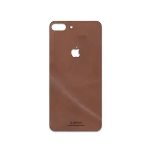MAHOOT Matte-Natural-Leather Cover Sticker for apple iPhone 8 Plus