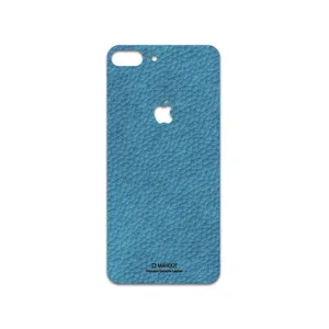 MAHOOT Blue-Leather Cover Sticker for apple iPhone 8 Plus