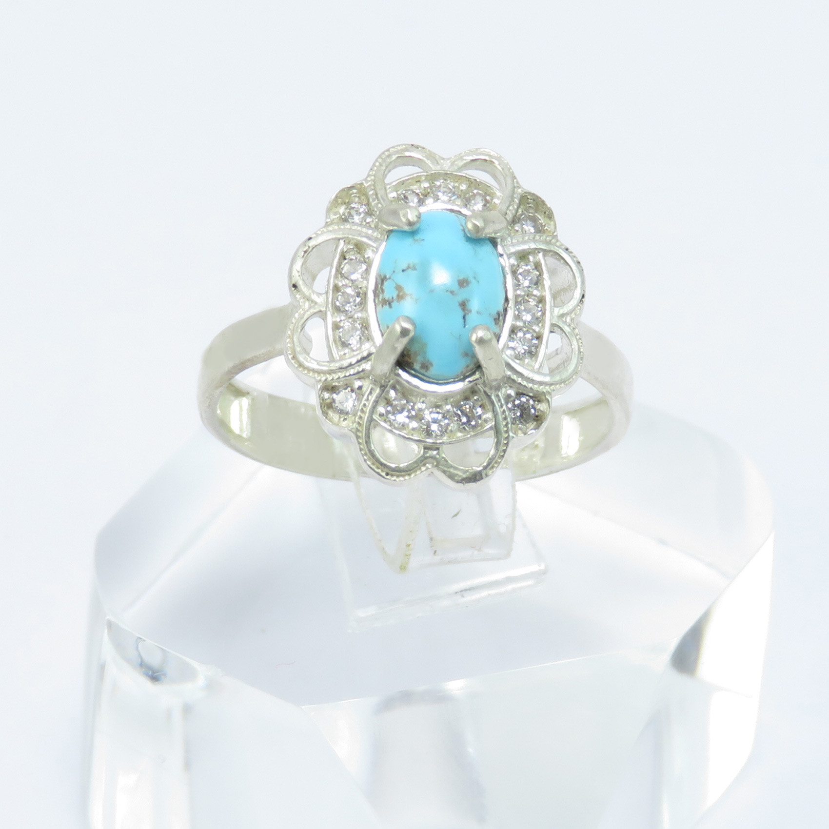 انگشتر نقره زنانه کد 223