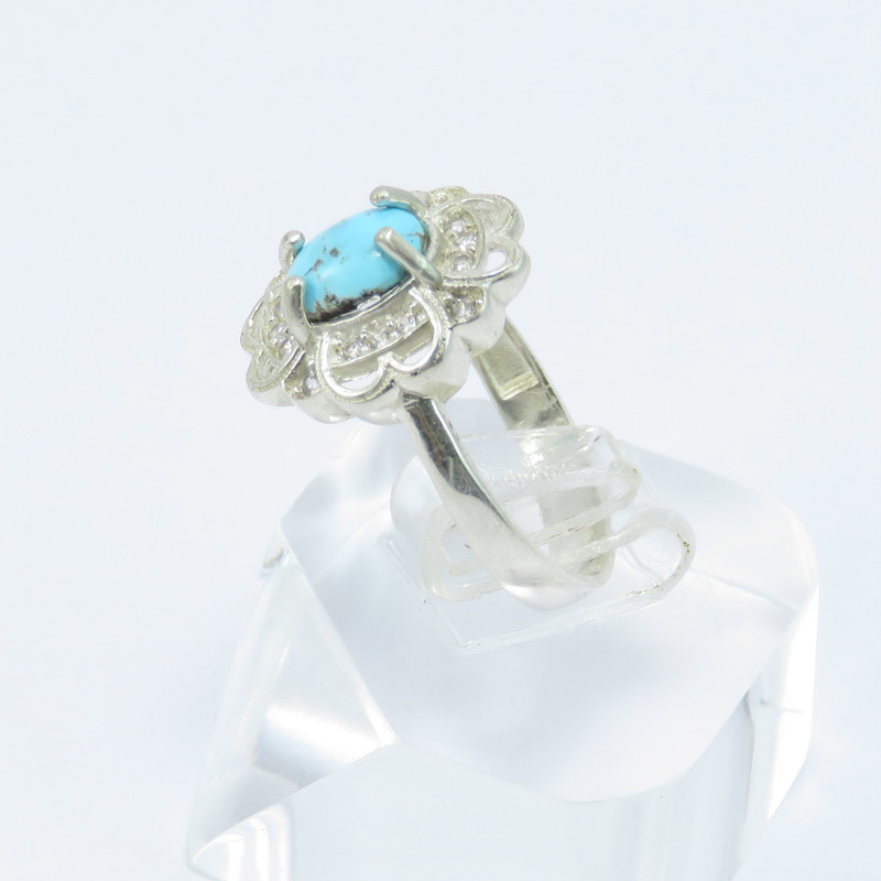 انگشتر نقره زنانه کد 223