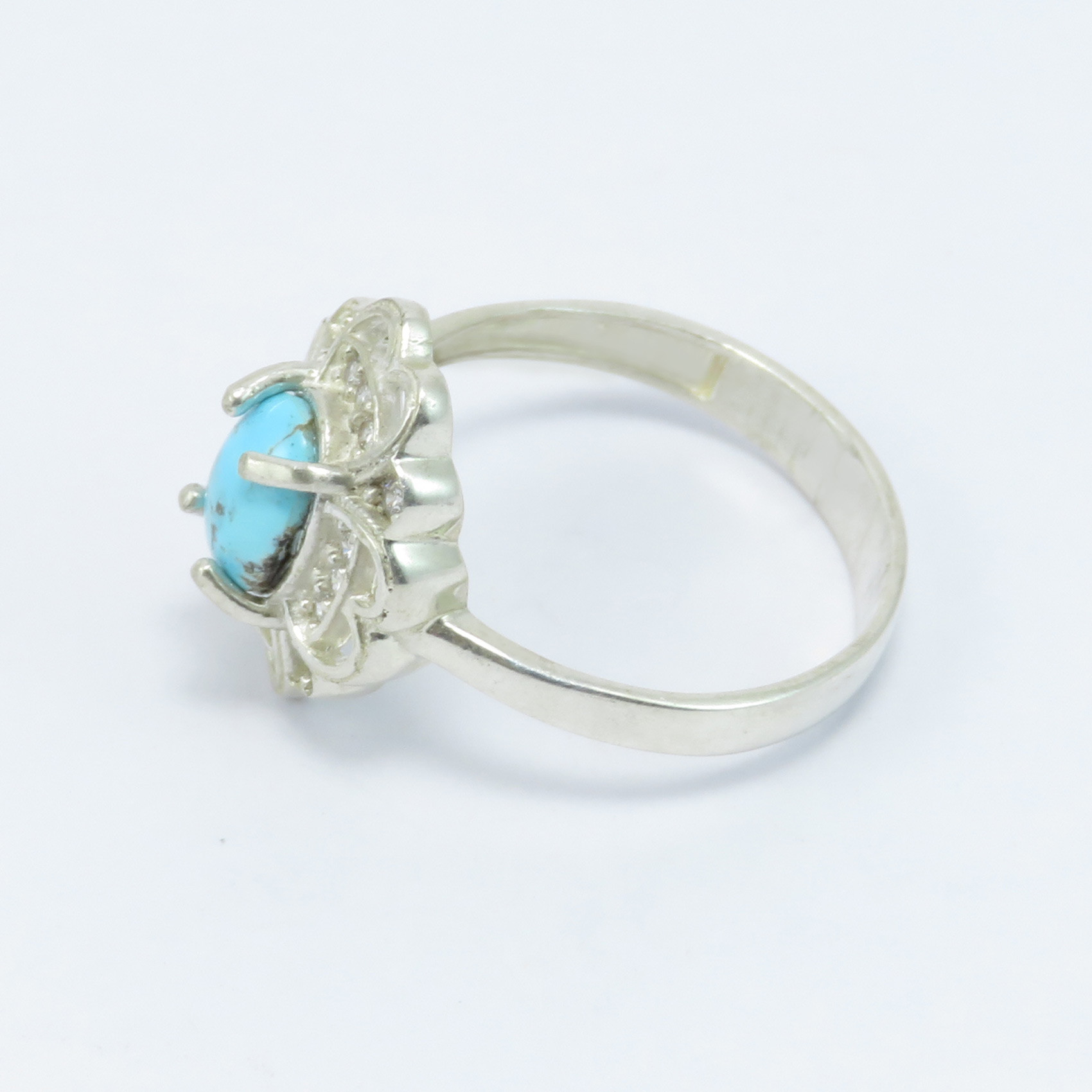 انگشتر نقره زنانه کد 223