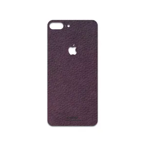 MAHOOT Purple-Leather Cover Sticker for apple iPhone 8 Plus