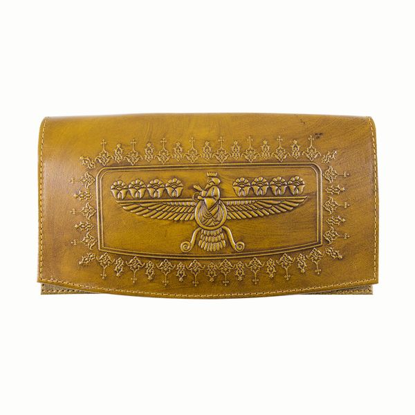 کیف پول زنانه چرم نگار مدل CN-205056 کیف پول زنانه چرم نگار مدل CN-205056
