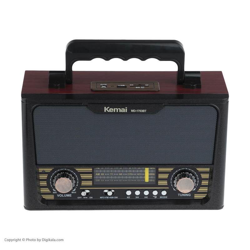 رادیو کیمای مدل MD-1703BT رادیو کیمای مدل MD-1703BT