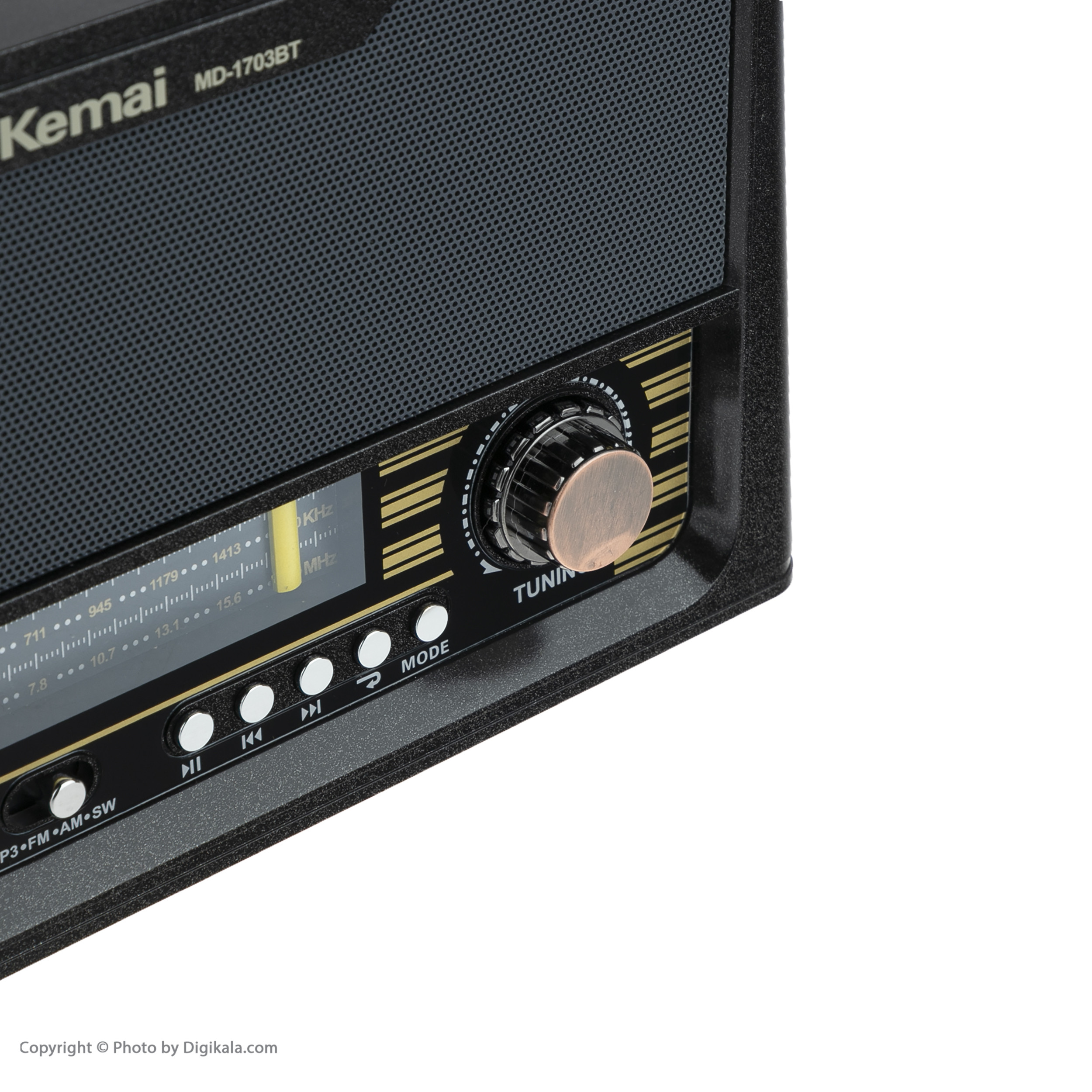 رادیو کیمای مدل MD-1703BT رادیو کیمای مدل MD-1703BT