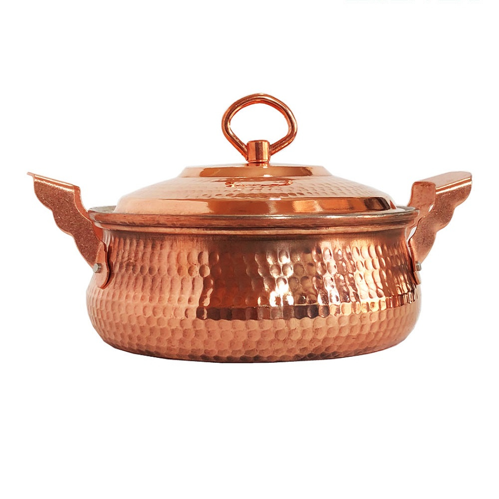 ماهیتابه مسی مدل MSH23