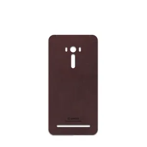 MAHOOT Matte-Dark-Brown-Leather Cover Sticker for ASUS ZenFone Selfie