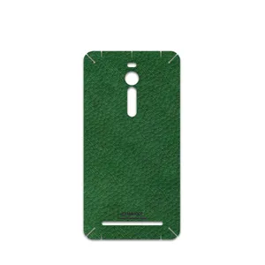 MAHOOT Green-Leather Cover Sticker for ASUS Zenfone 2