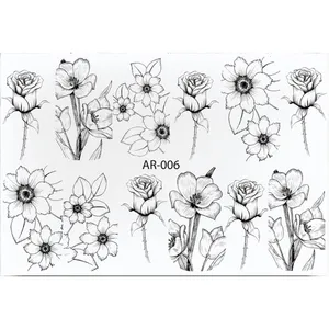 برچسب لنز ناخن مدل AR-006
