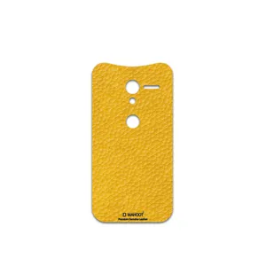 MAHOOT Mustard-Leather Cover Sticker for motorola Moto X