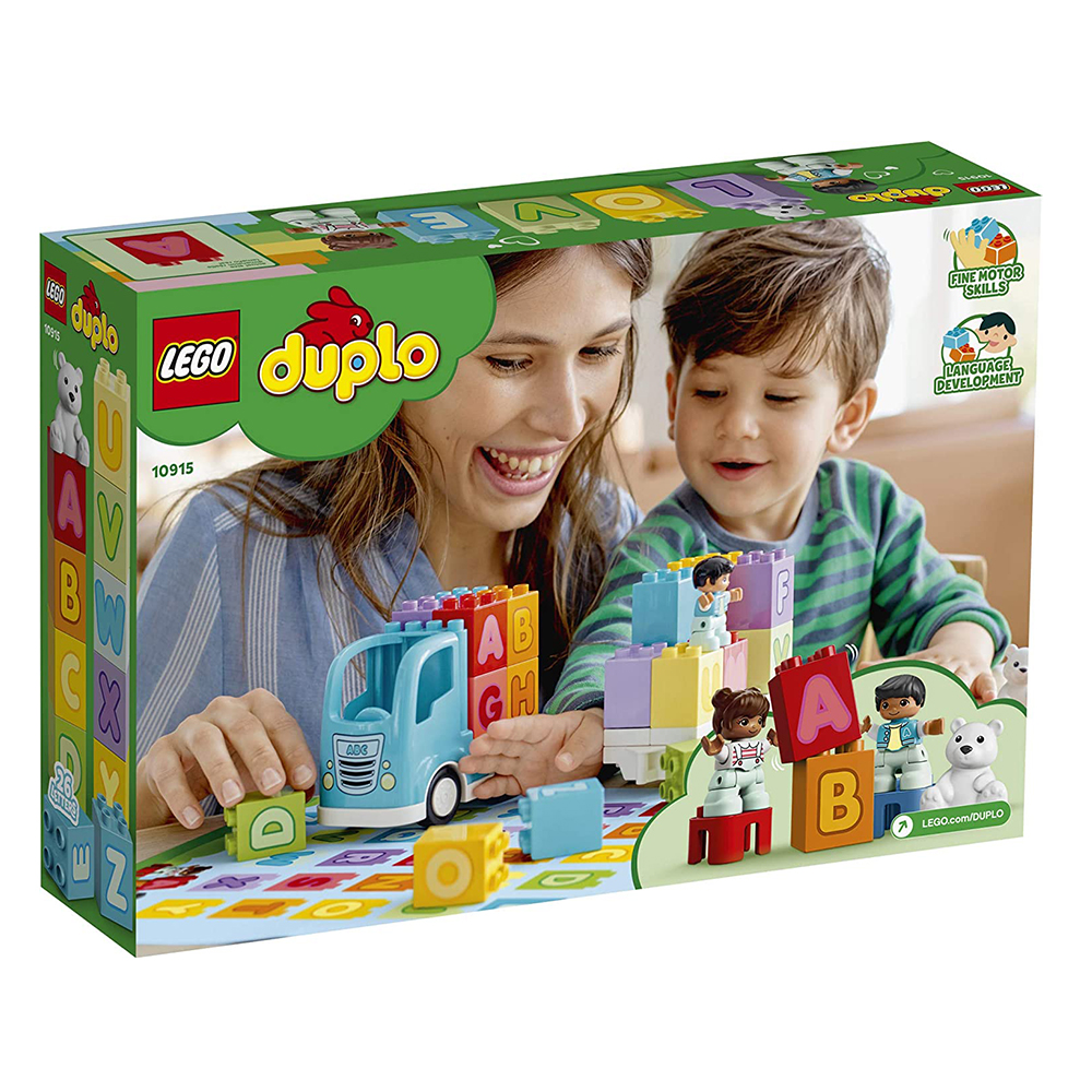 alphabet truck duplo