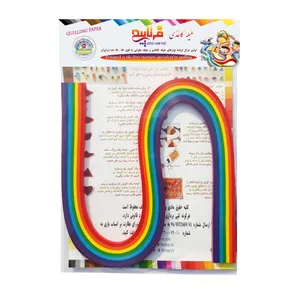  ملیله کاغذی فرتاپیچ  کد 10m4 بسته 70 عددی
