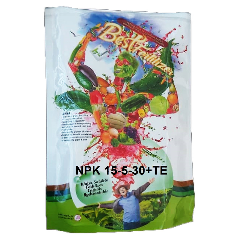 کود تتاکو مدل AYSA NPK 20-20-20+TE وزن 1 کیلوگرم بسته 2 عددی