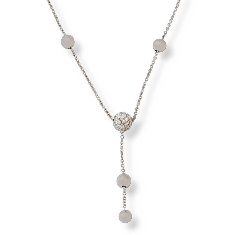 گردنبند نقره زنانه فیورلی کد N2790C