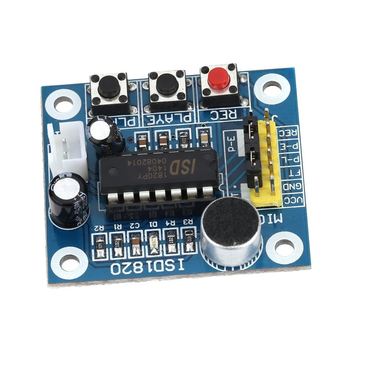 ماژول ضبط وپخش صدا مدل ISD1820 ماژول ضبط وپخش صدا مدل ISD1820