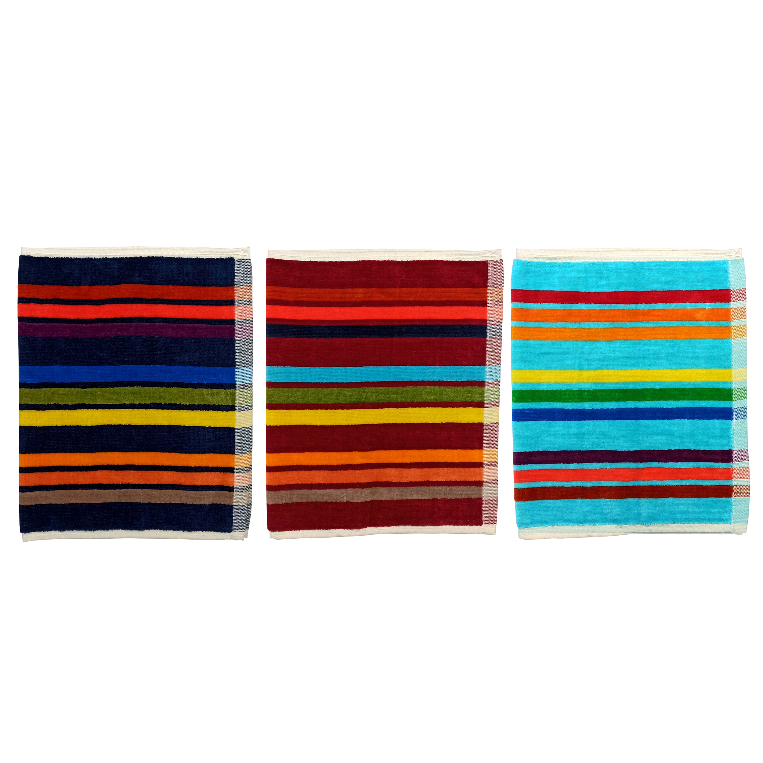 حوله دستی کد 0100 سایز 60x30 سانتی متر بسته 3 عددی