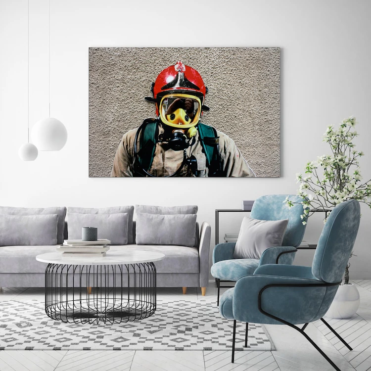 تابلو شاسی طرح آتش نشان کد 167