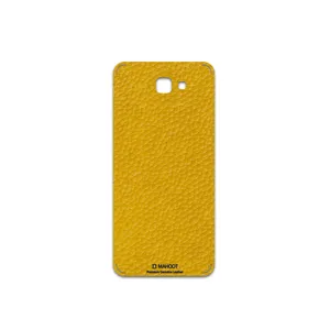 MAHOOT Mustard-Leather Cover Sticker for Samsung Galaxy J7 Core