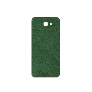MAHOOT Green-Leather Cover Sticker for Samsung Galaxy J7 Core