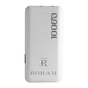 پاوربانک رهام مدل RO-10G ظرفیت 10000 میلی آمپرساعت