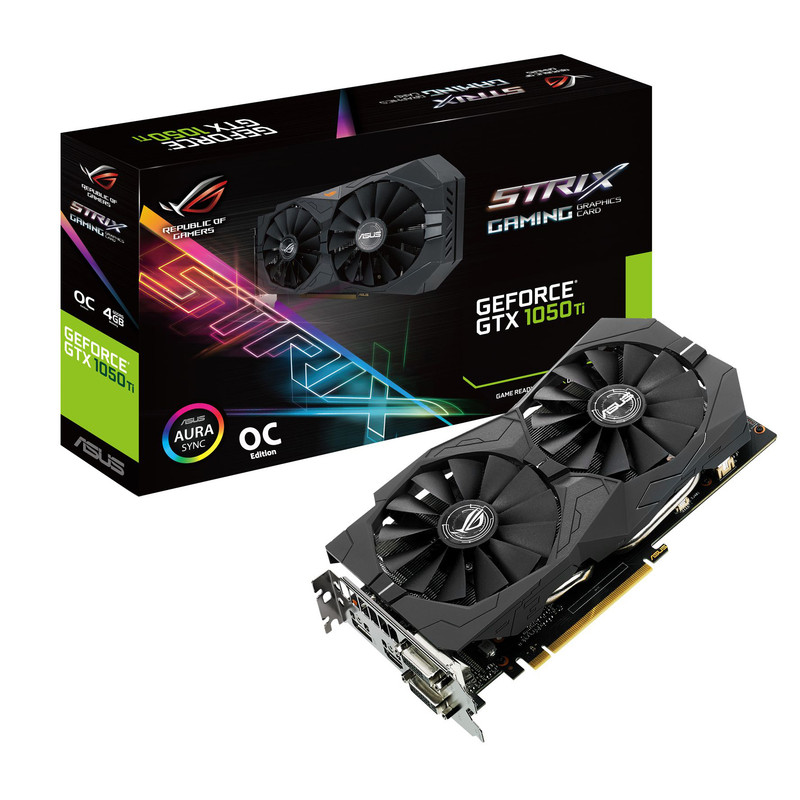 کارت گرافیک ایسوس مدل STRIX-GTX1050TI-O4G-GAMING OC EDITION