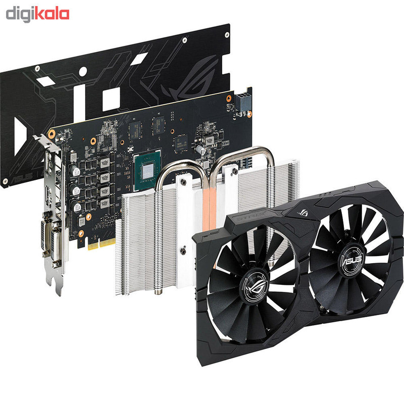 کارت گرافیک ایسوس مدل STRIX-GTX1050TI-O4G-GAMING OC EDITION