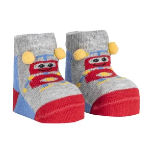 جوراب نوزادی کد 3832-3