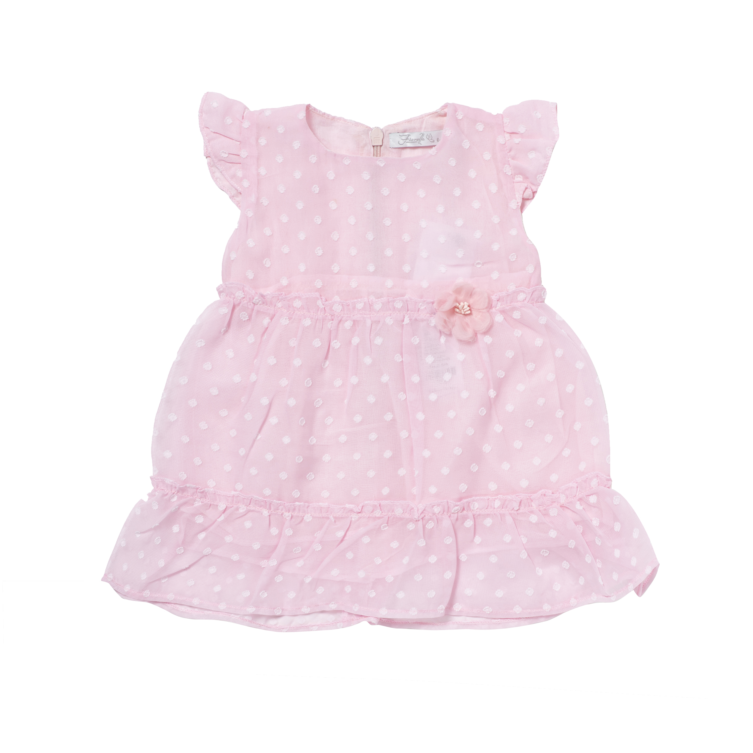 پیراهن نوزادی دخترانه فیورلا کد 2058 -  - 1