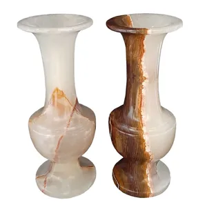 گلدان سنگی کد M1257 مجموعه 2 عددی