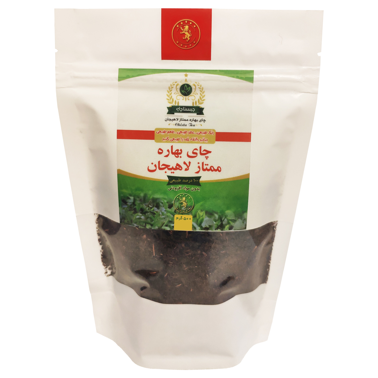 چاي سیاه بهاره ممتاز لاهیجان چیستاچای - 500 گرم