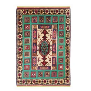 فرش دستبافت یک و نیم متری کد 992002