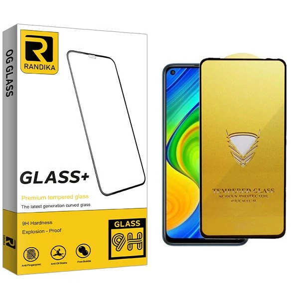 محافظ صفحه نمایش راندیکا مدل RK OG مناسب برای گوشی موبایل شیائومی Redmi Note 9