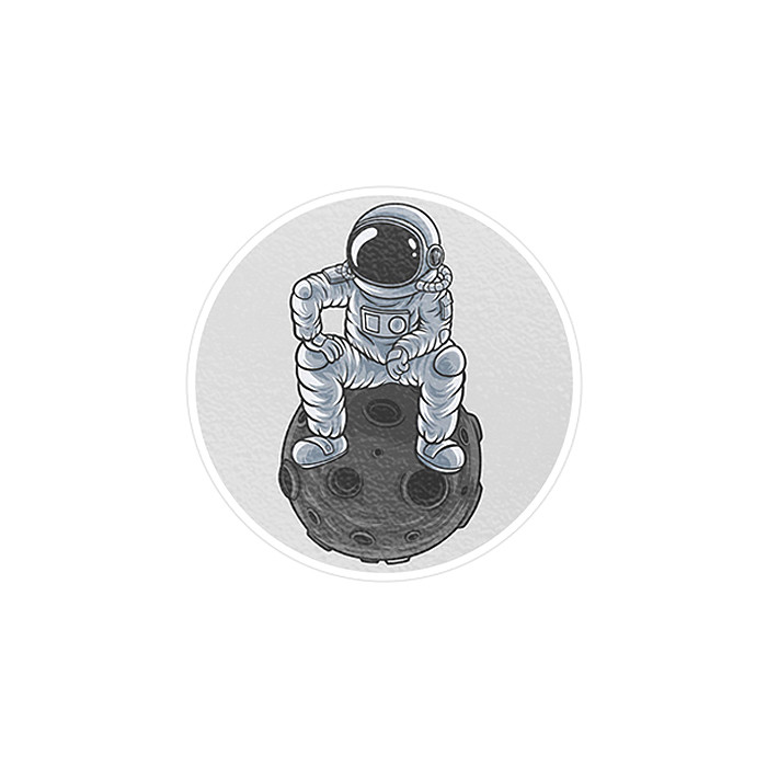 استیکر لپ تاپ ماسا دیزاین طرح فضانورد مدل STK855