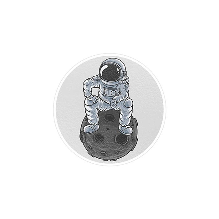 استیکر لپ تاپ ماسا دیزاین طرح فضانورد مدل STK855