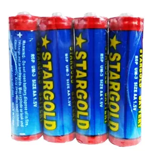 باتری قلمی استار گلد مدل R6P-UM-3 بسته 4 عددی