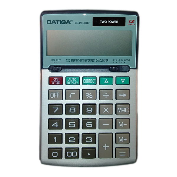 ماشین حساب کاتیگا مدل CD-2600RP