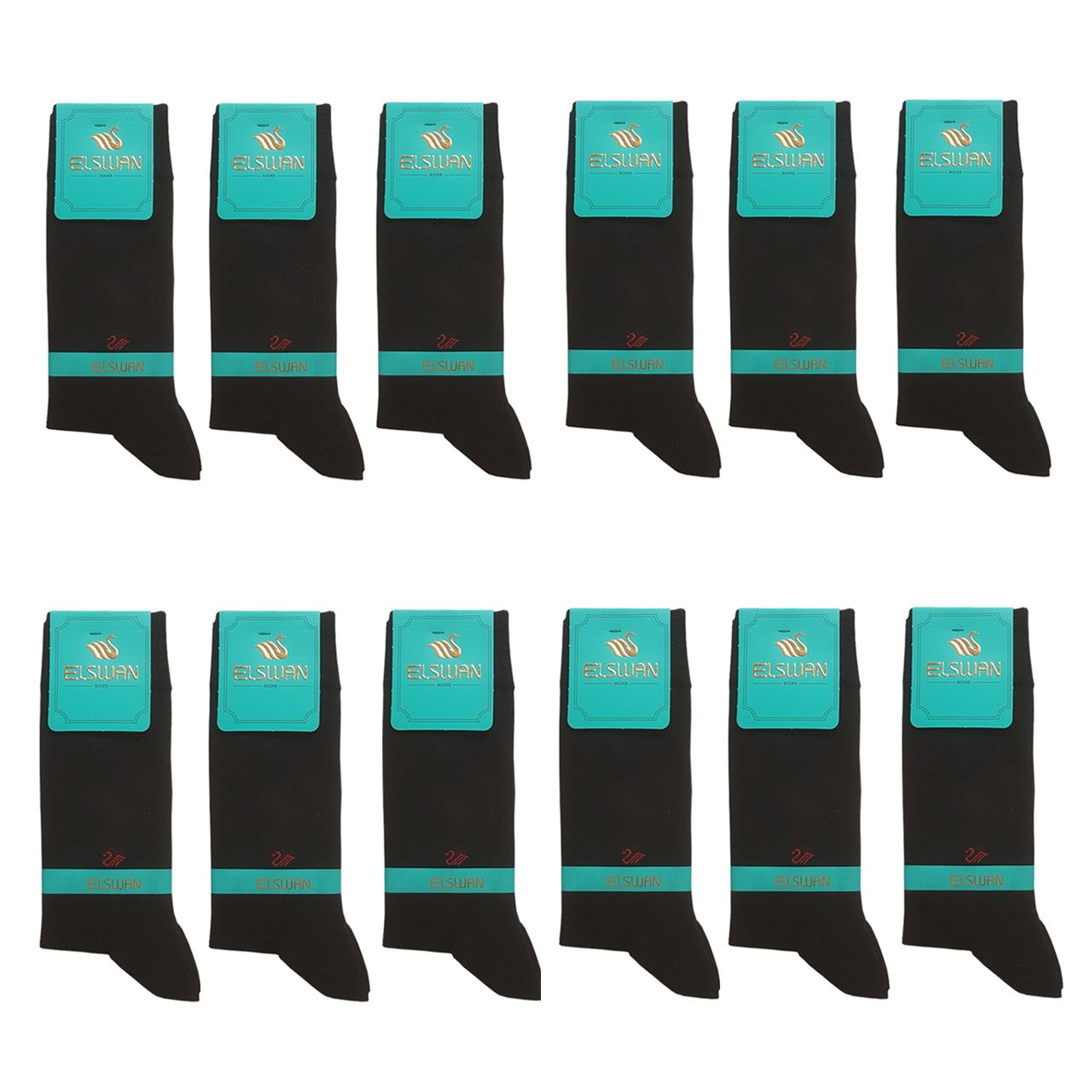 جوراب مردانه ال سون کد PH306 بسته 12 عددی -  - 1